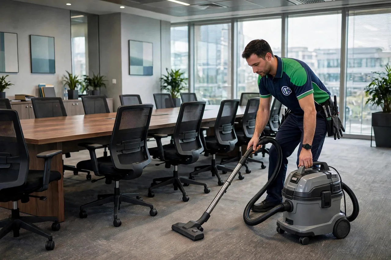 Vacuum cleaners (dry / wet) operated by a CHS uniformed cleaner